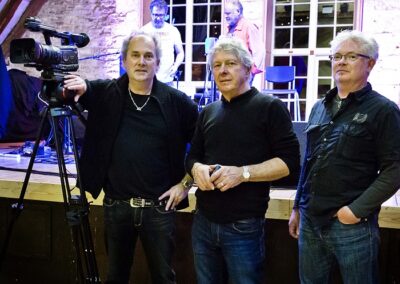 Skooch film crew: Leigh, Tony, Harvey